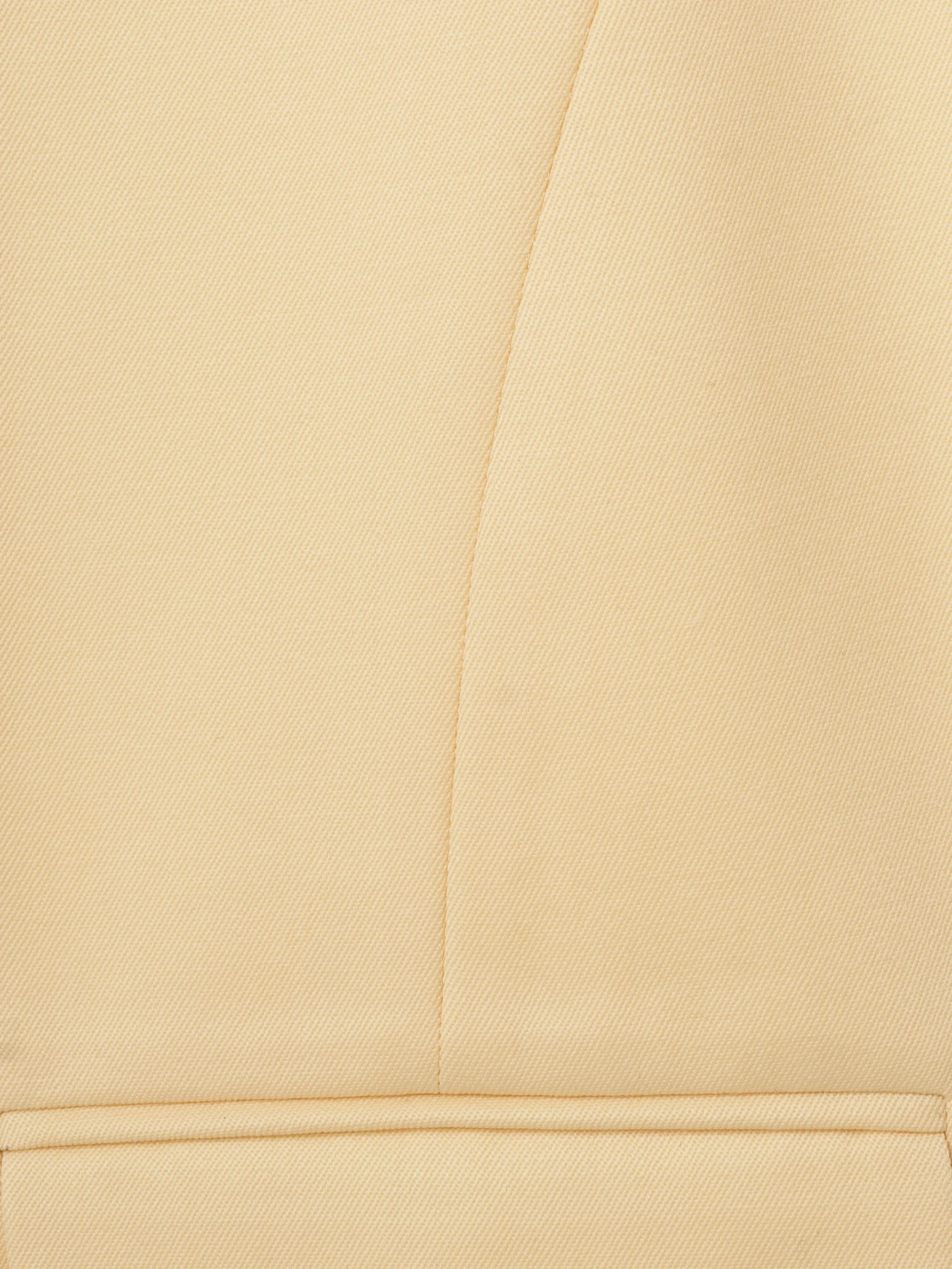 Favourbrook Dukes Yellow Double Breasted 8 Button Shawl Lapel Waistcoat- Waistcoats | Shawl Lapel Waistcoats