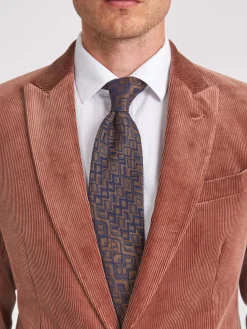 Favourbrook Dusk Pink Hatfield Cord Newport Jacket- Suits