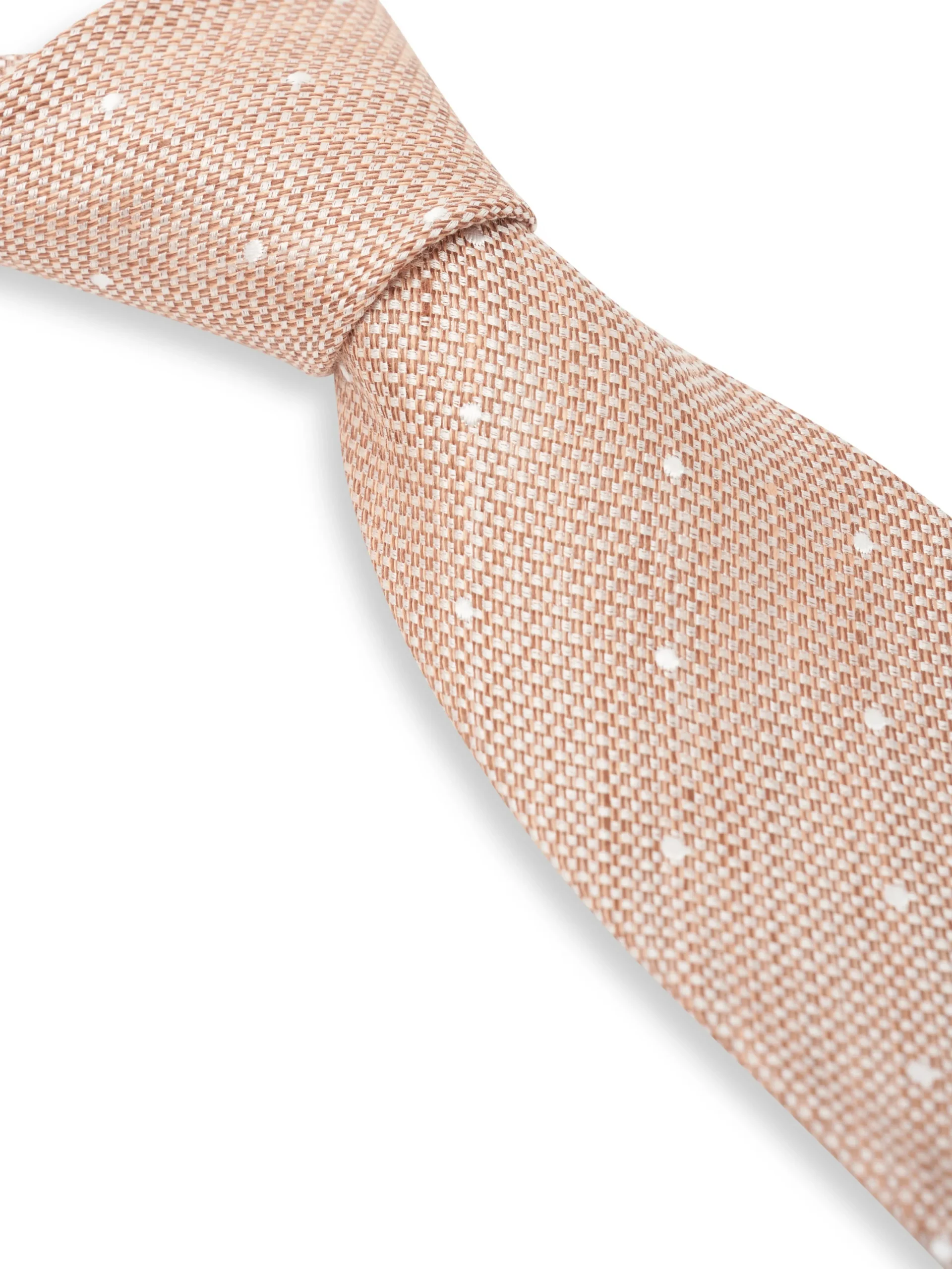 Favourbrook Dusk Pink Ledbury Linen Tie- Ties