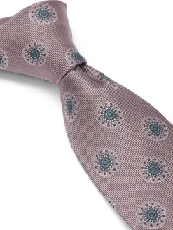 Favourbrook Georgian Pink Waldegrave Tie- Ties