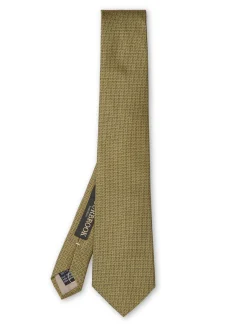 Favourbrook Gold Bayswater Silk Tie- Ties