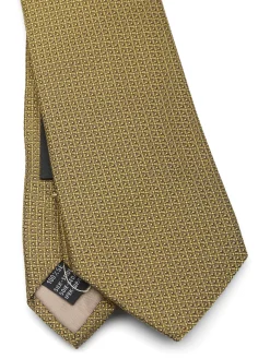 Favourbrook Gold Bayswater Silk Tie- Ties