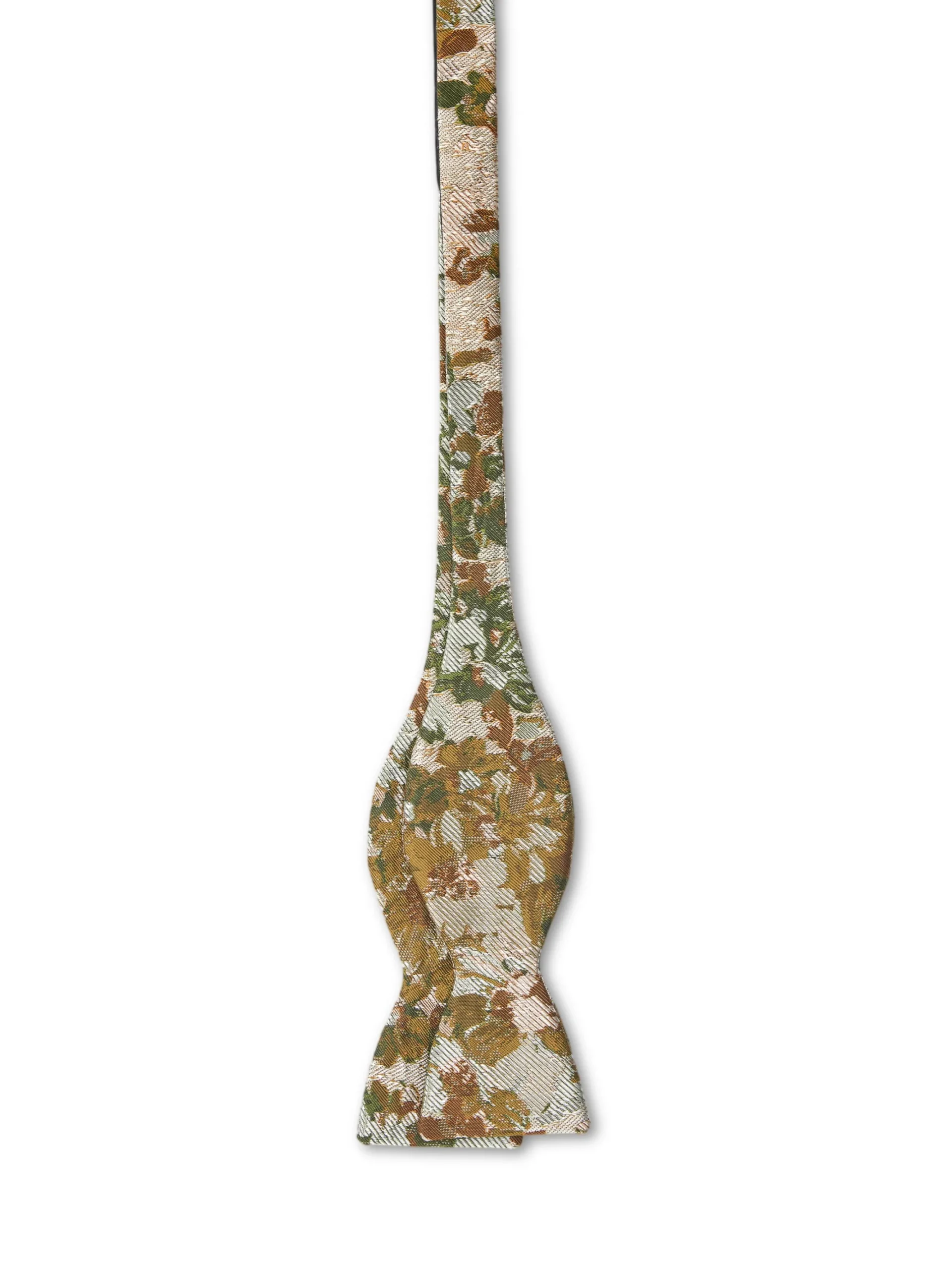 Favourbrook Gold Chatsworth Silk Bow Tie- Bow Ties