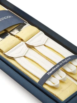 Favourbrook Gold Douppion Silk Braces- Braces