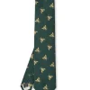 Favourbrook Green Gold Bees Silk Tie- Ties