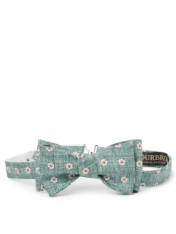 Favourbrook Green Osterley Silk Bow Tie- Bow Ties