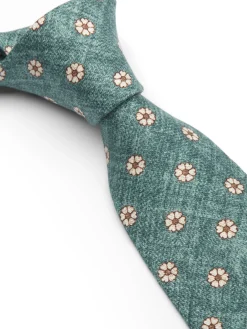Favourbrook Green Osterley Silk Tie- Ties