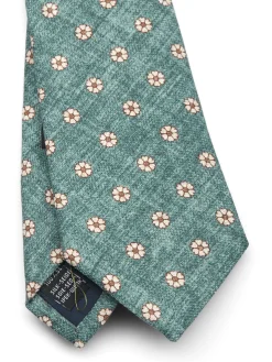 Favourbrook Green Osterley Silk Tie- Ties