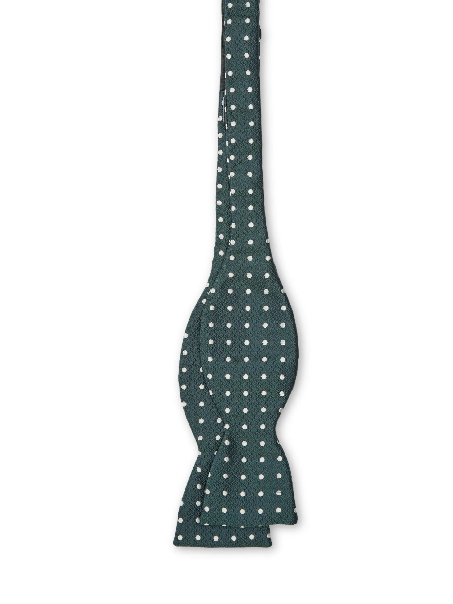 Favourbrook Green Pickwick Silk Large Party Bow Tie- Bow Ties