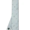 Favourbrook Grey Butterfly Silk Tie- Ties