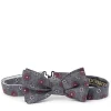 Favourbrook Grey Chartwell Silk Bow Tie- Bow Ties