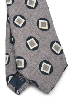 Favourbrook Grey Clivedon Silk Tie- Ties