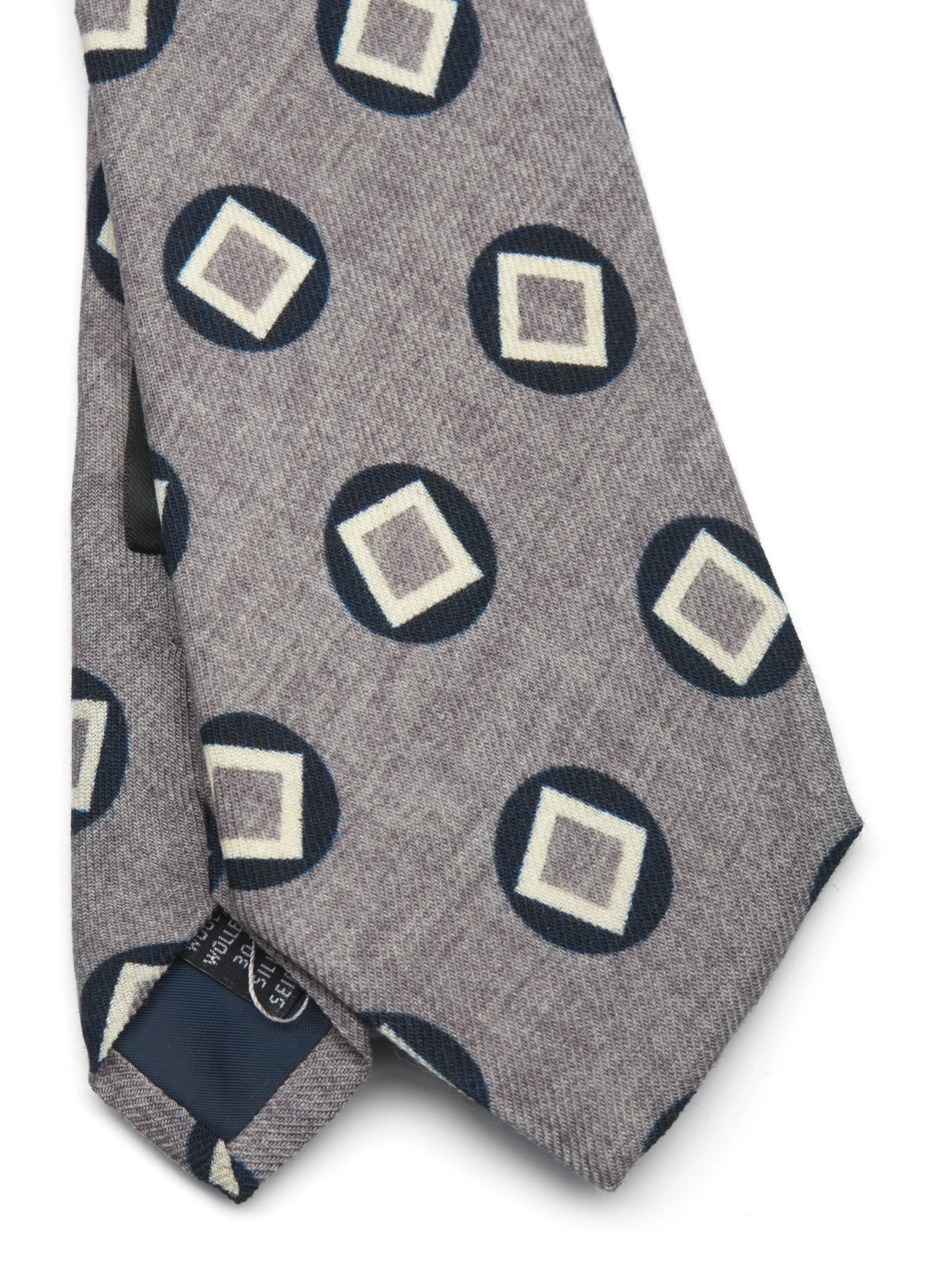 Favourbrook Grey Clivedon Silk Tie- Ties