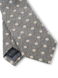 Favourbrook Grey Pryton Wool Tie- Ties