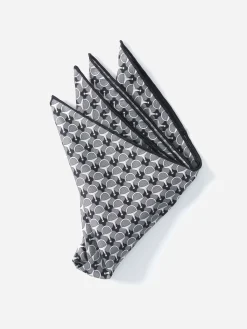 Favourbrook Grey Stirrup Handkerchief- Pocket Squares