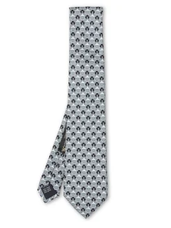 Favourbrook Grey Stirrup Tie- Ties