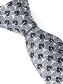 Favourbrook Grey Stirrup Tie- Ties