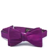 Favourbrook Heather Silk Douppion Bow Tie- Bow Ties