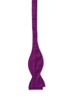 Favourbrook Heather Silk Douppion Bow Tie- Bow Ties