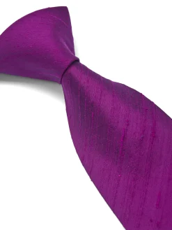 Favourbrook Heather Silk Douppion Tie- Ties