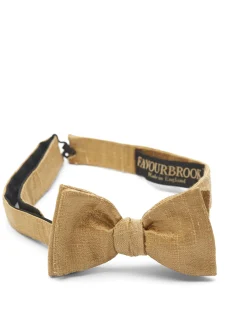 Favourbrook Honey Douppion Silk Bow Tie- Bow Ties