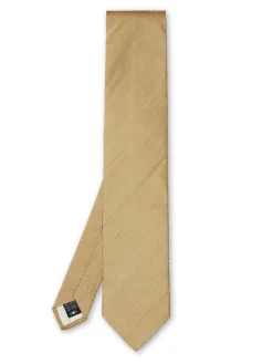 Favourbrook Honey Douppion Silk Tie- Ties