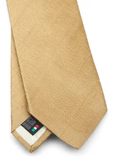 Favourbrook Honey Douppion Silk Tie- Ties