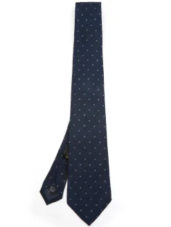 Favourbrook Indigo Blue Beddingham Wool Tie- Ties