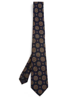 Favourbrook Indigo Blue Wilmington Wool Tie- Ties