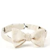 Favourbrook Ivory Albert Silk Bow Tie- Bow Ties