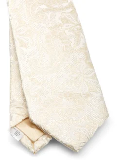 Favourbrook Ivory Albert Silk Tie- Ties