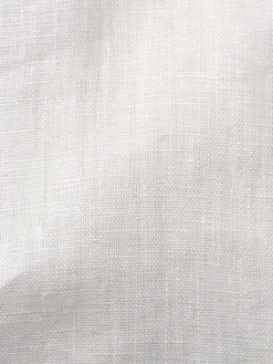 Favourbrook Ivory Colne Linen Cutaway Collar Shirt- Shirts