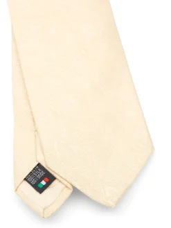 Favourbrook Ivory Romanoff Silk Tie- Ties