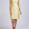 Favourbrook Josephine Dress Corn Plain Silk Douppion-Women Dresses