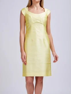 Favourbrook Josephine Dress Corn Plain Silk Douppion-Women Dresses