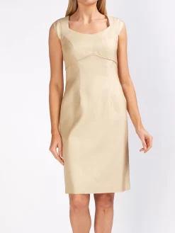 Favourbrook Josephine Dress Pumice Reverse Connaught Silk-Women Mother Of The Bride | Dresses