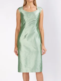 Favourbrook Josephine Dress Willow Plain Silk Douppion-Women Raceday | Dresses