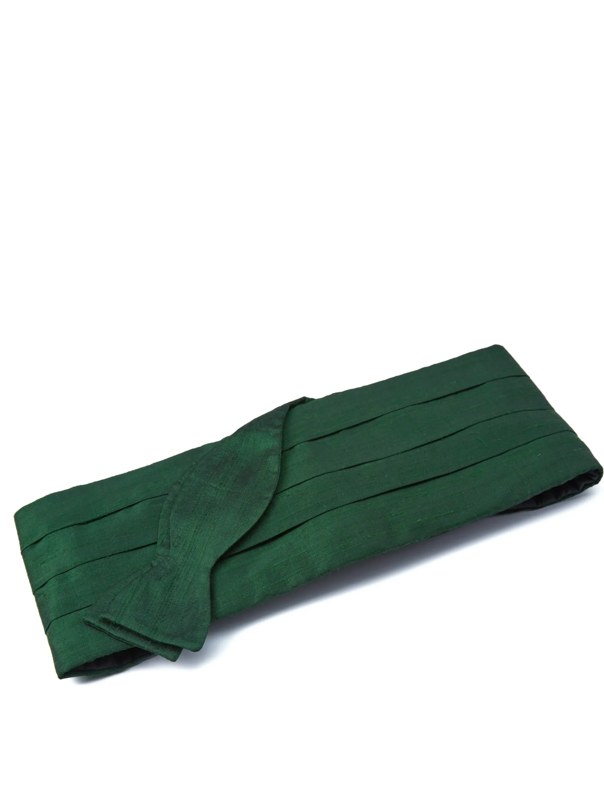Favourbrook Laurel Douppion Pleated Cummerbund & Bow Tie Set- Bow Ties & Cummerbund Sets