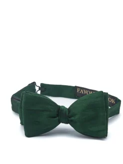 Favourbrook Laurel Douppion Pleated Cummerbund & Bow Tie Set- Bow Ties & Cummerbund Sets