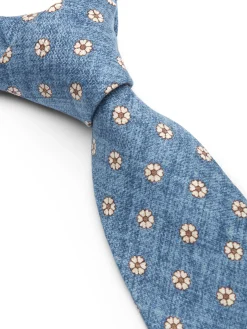 Favourbrook Light Blue Osterley Silk Tie- Ties