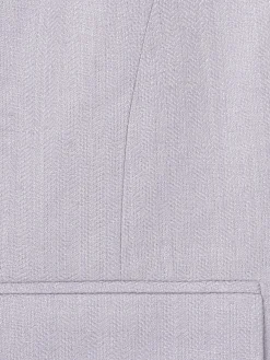 Favourbrook Lilac Randwick Double Breasted 8 Button Shawl Lapel Piped Waistcoat- Wedding Attire | Waistcoats