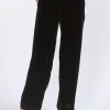 Favourbrook Lounge Trousers Black Silk Velvet-Women Eveningwear | Eveningwear