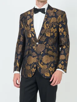 Favourbrook Midnight Gold Winnington Newport Jacket- Dinner Jackets