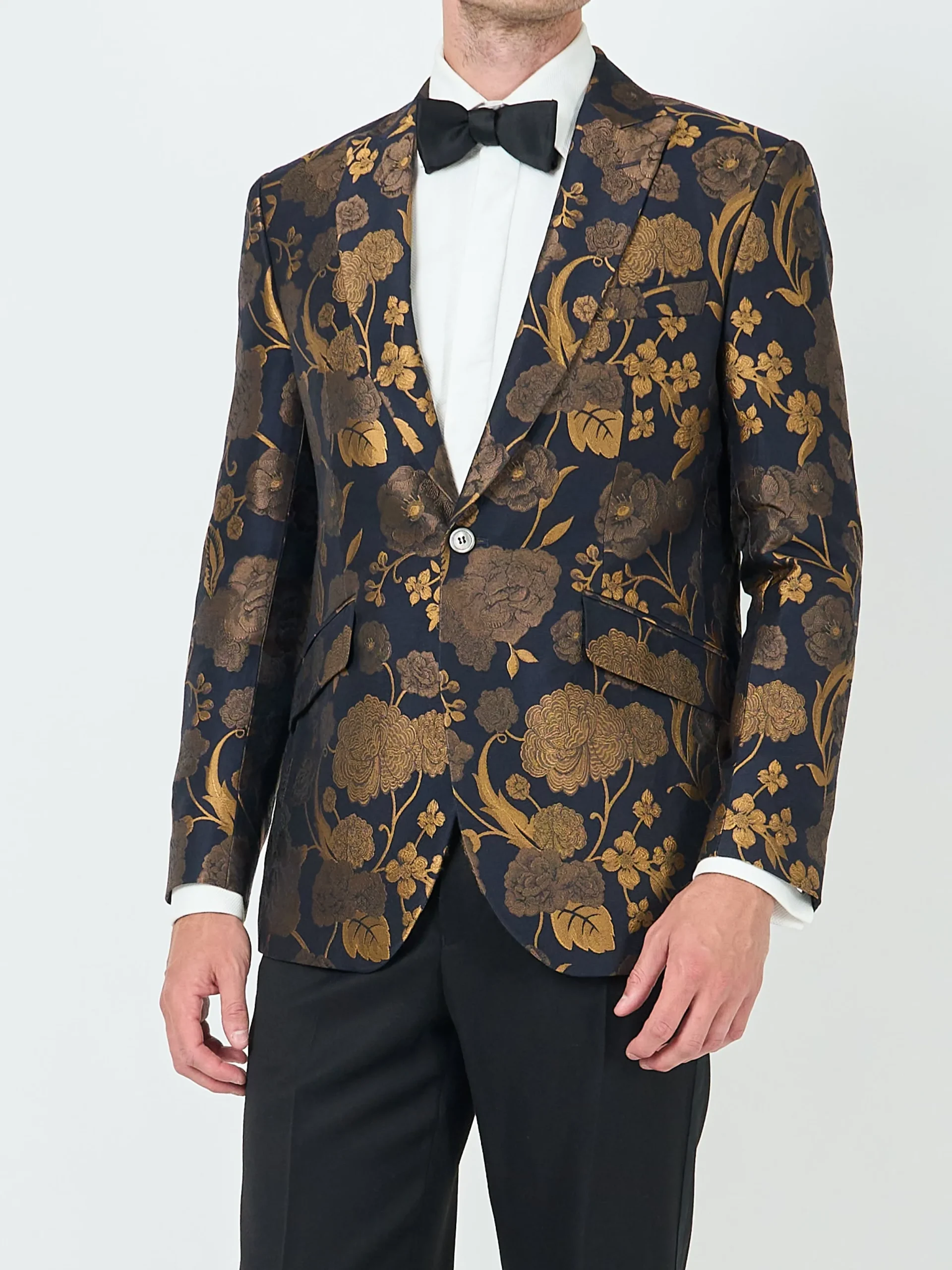 Favourbrook Midnight Gold Winnington Newport Jacket- Dinner Jackets