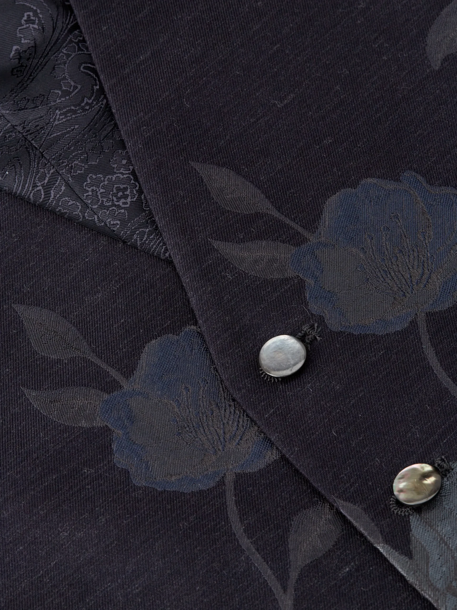Favourbrook Midnight Grantham Single Breasted 6 Button Waistcoat- Waistcoats | Single Breasted Waistcoats