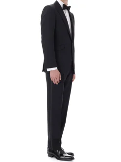 Favourbrook Midnight Hampton Wool Dinner Jacket- Eveningwear | Groomswear