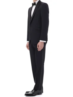Favourbrook Midnight Hampton Wool Dinner Jacket- Eveningwear | Groomswear