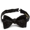 Favourbrook Midnight Heathcote Paisley Cotton/Silk Bow Tie- Bow Ties