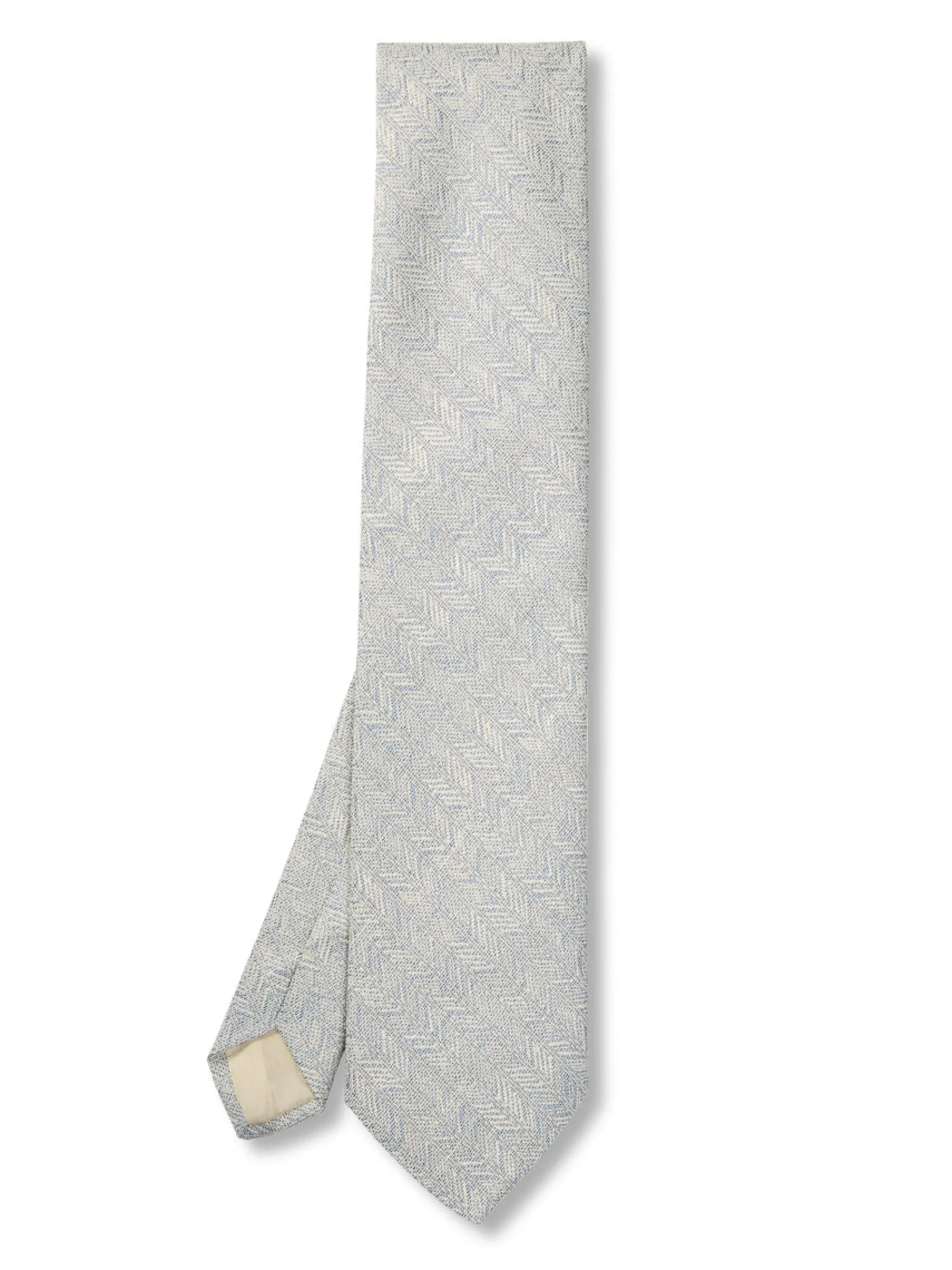 Favourbrook Mint Halton Silk Linen Tie- Ties