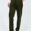 Favourbrook Moss Green Hatfield Cord Dress Trouser- Trousers | Suits